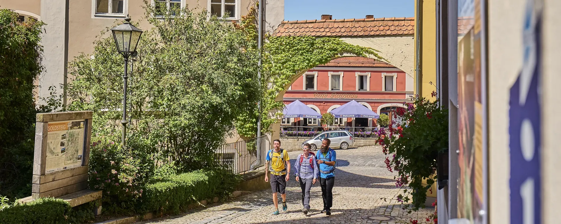 Furth im Wald - © Ostabayern Tourismus TVO idyllische Gassen durch Furth im Wald